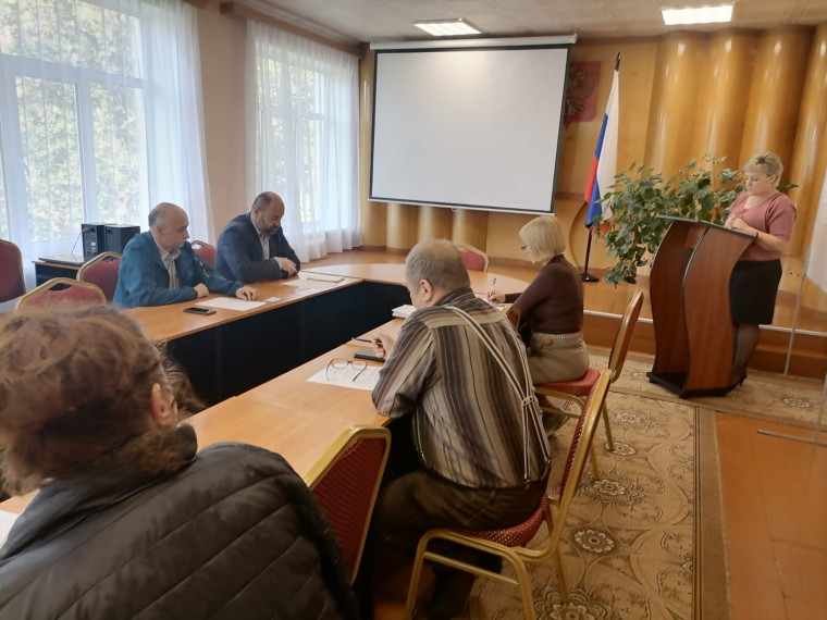 Заседание Общественного Совета при Администрации Марёвского муниципального округа. Заседание Общественного Совета при Администрации Марёвского муниципального округа.