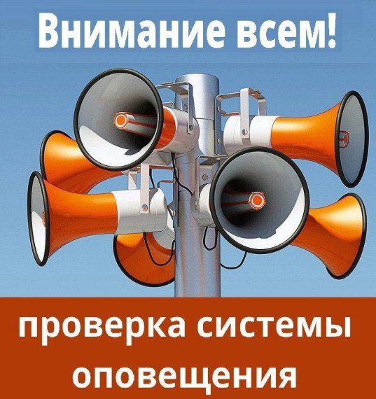 Проверка системы оповещения. Проверка системы оповещения.