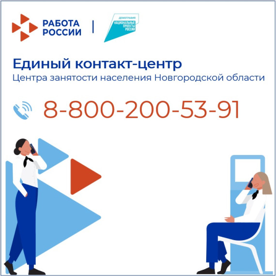 В Новгородском центре занятости населения заработал контакт-центр. В Новгородском центре занятости населения заработал контакт-центр.